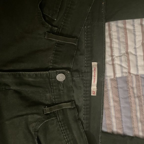 Dark green jeans - Picture 2 of 3